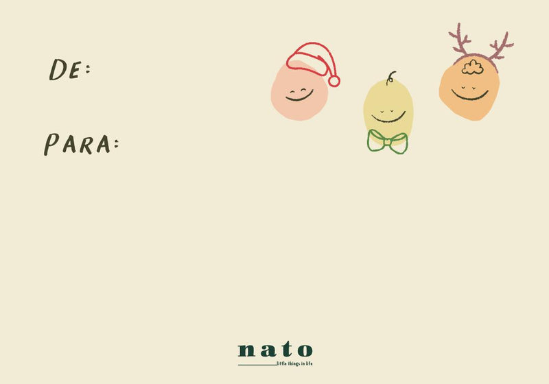 Tarjeta Navideña de Regalo