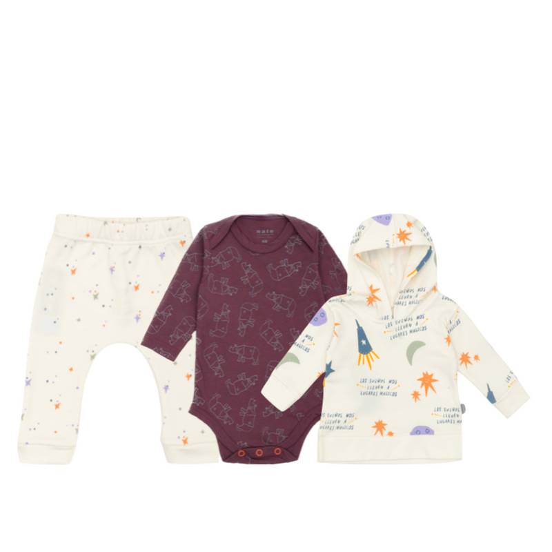 PINTA COMPLETA PARA BEBÉ - SET 6 - TALLA 0-3