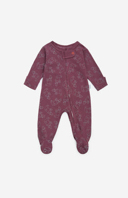 Pijama Básica Ambiental Malva – Rino