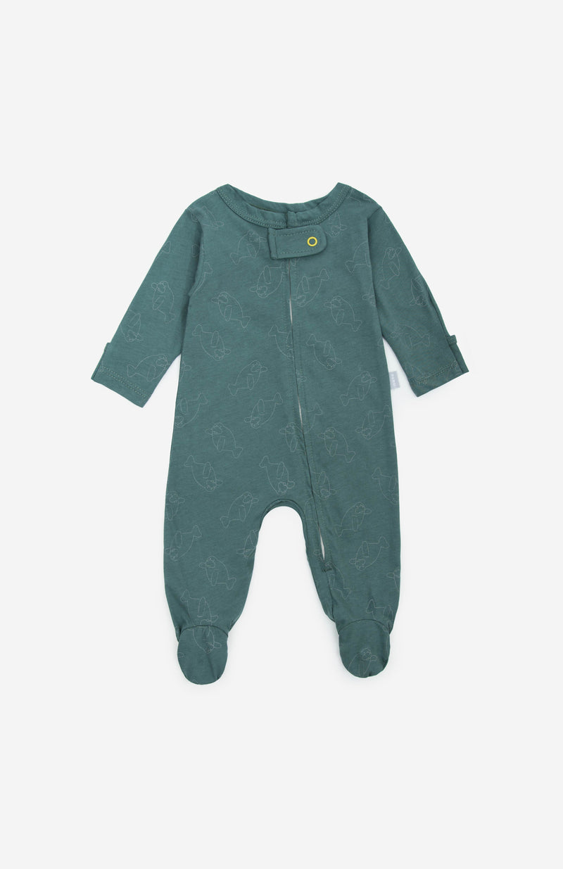 Pijama Básica Ambiental Verde – Morsa