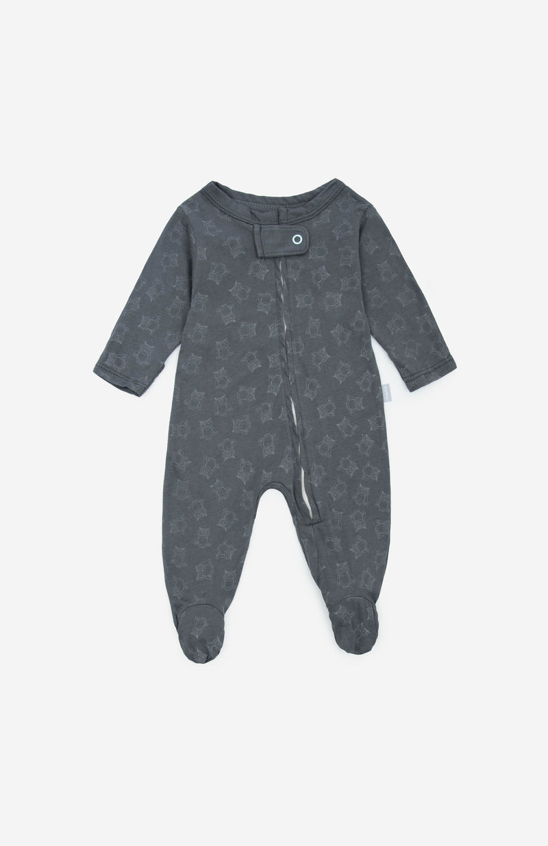 Pijama Básica Ambiental Gris – Búho