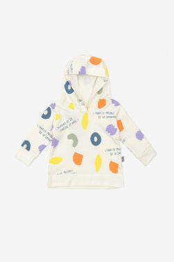 Hoodie estampado fuego figuras full&frase
