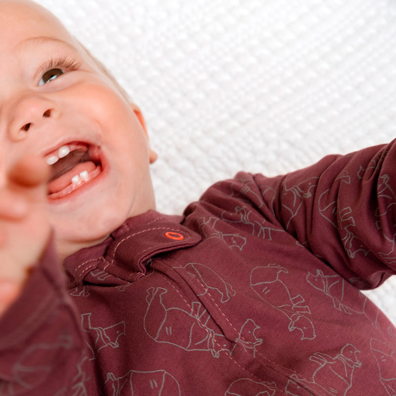 Pijama Básica Ambiental Malva – Rino