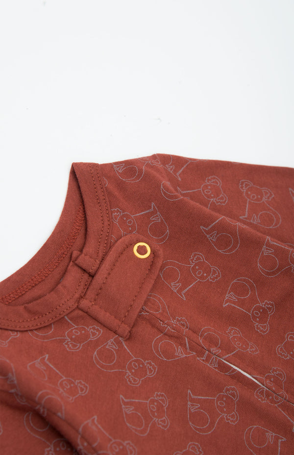 Pijama Básica Ambiental Terracota – Koala