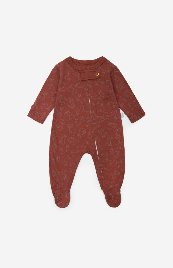 Pijama Básica Ambiental Terracota – Koala