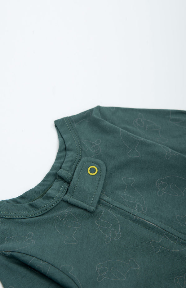 Pijama Básica Ambiental Verde – Morsa